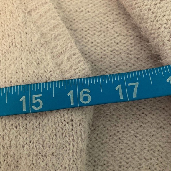 NWT Ally Mae Sweater Set Womens M Lavender Fuzzy Knit 2PC Tank‎ & Cardigan - Picture 10 of 15